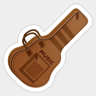 Guitar bag Sticker